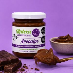 Arequipe de Chocolate Deslactosado Sin Azúcar