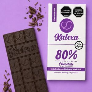 Barra Chocolate 80% con Almendras