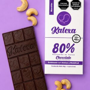 Barra Chocolate 80% con Marañón